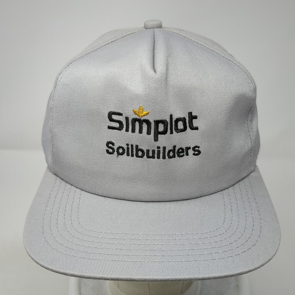 Simplot Soilbuilders Snapback Hat Gray Os Outdoor… - image 2